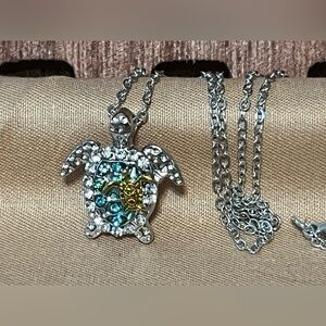 Sea Turtle Necklace 20” BN
